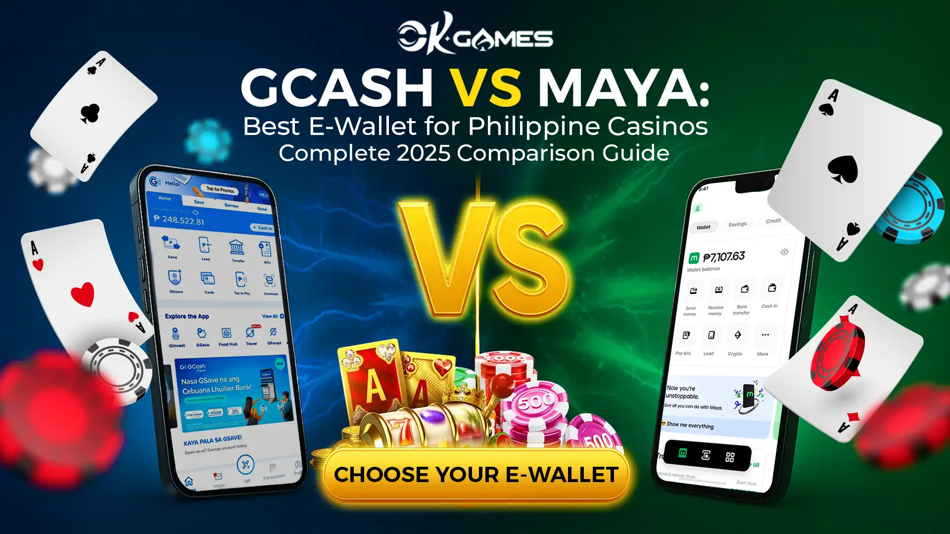 CrazyWin Maya and GCash Cashier Desk