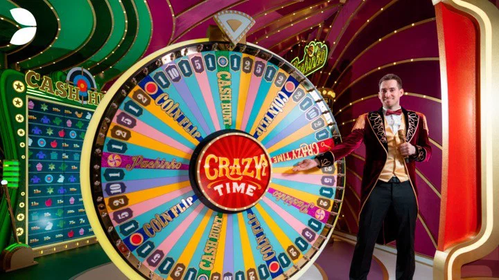 Crazy Time Big Win Today 54-Slice Live Wheel